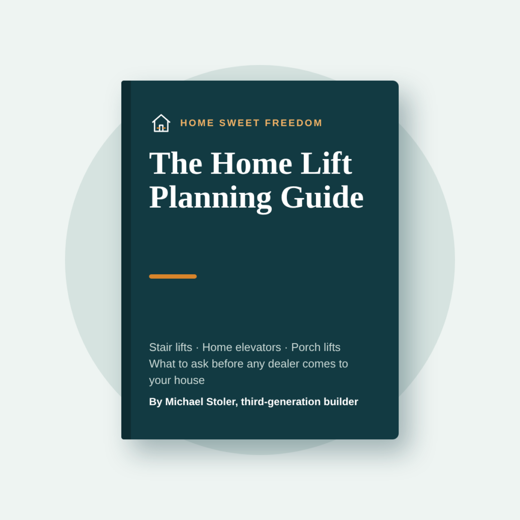 Home lift planning guide cover